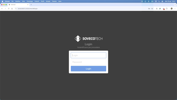 Sovecotech – Portale Produzione